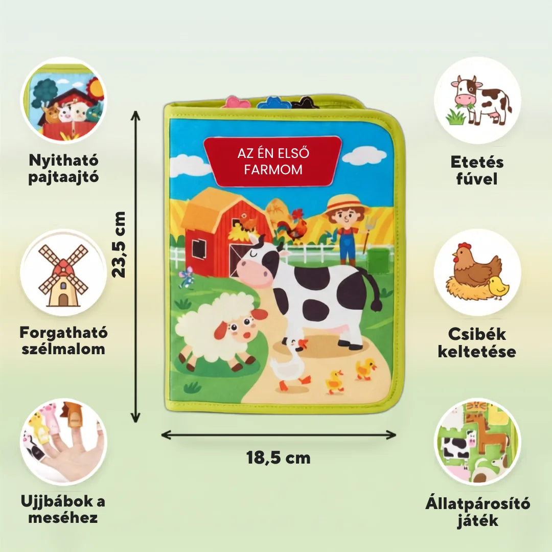 KinderFarm - Montessori Fejlesztő Farmkönyv