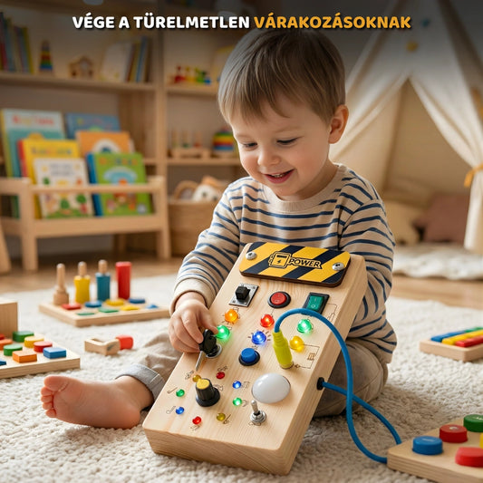 KinderSwitch  - Montessori Fejlesztő Kapcsolólámpák