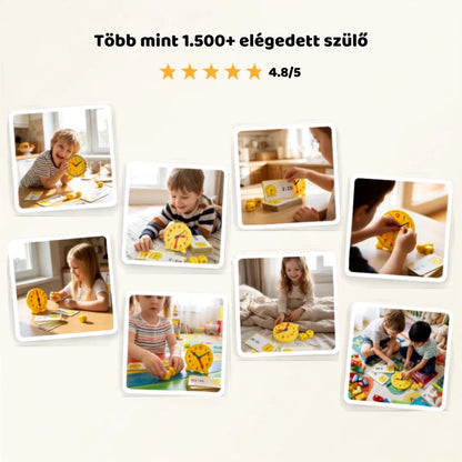 KinderWatch – Montessori Időtanuló Óra