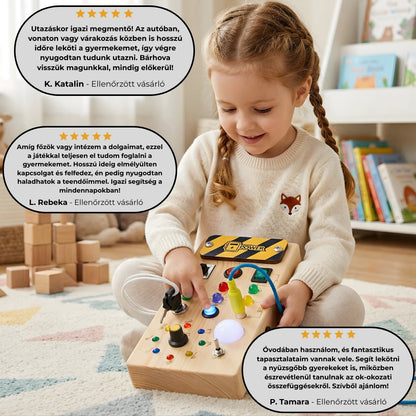 KinderSwitch  - Montessori Fejlesztő Kapcsolólámpák