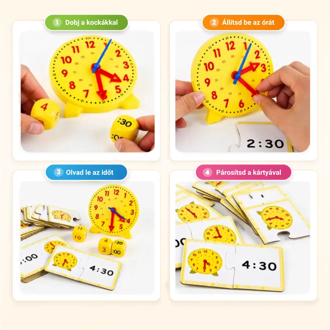 KinderWatch – Montessori Időtanuló Óra