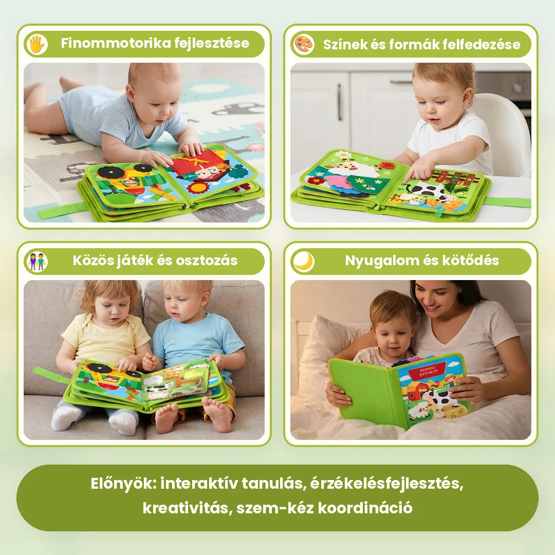 KinderFarm - Montessori Fejlesztő Farmkönyv