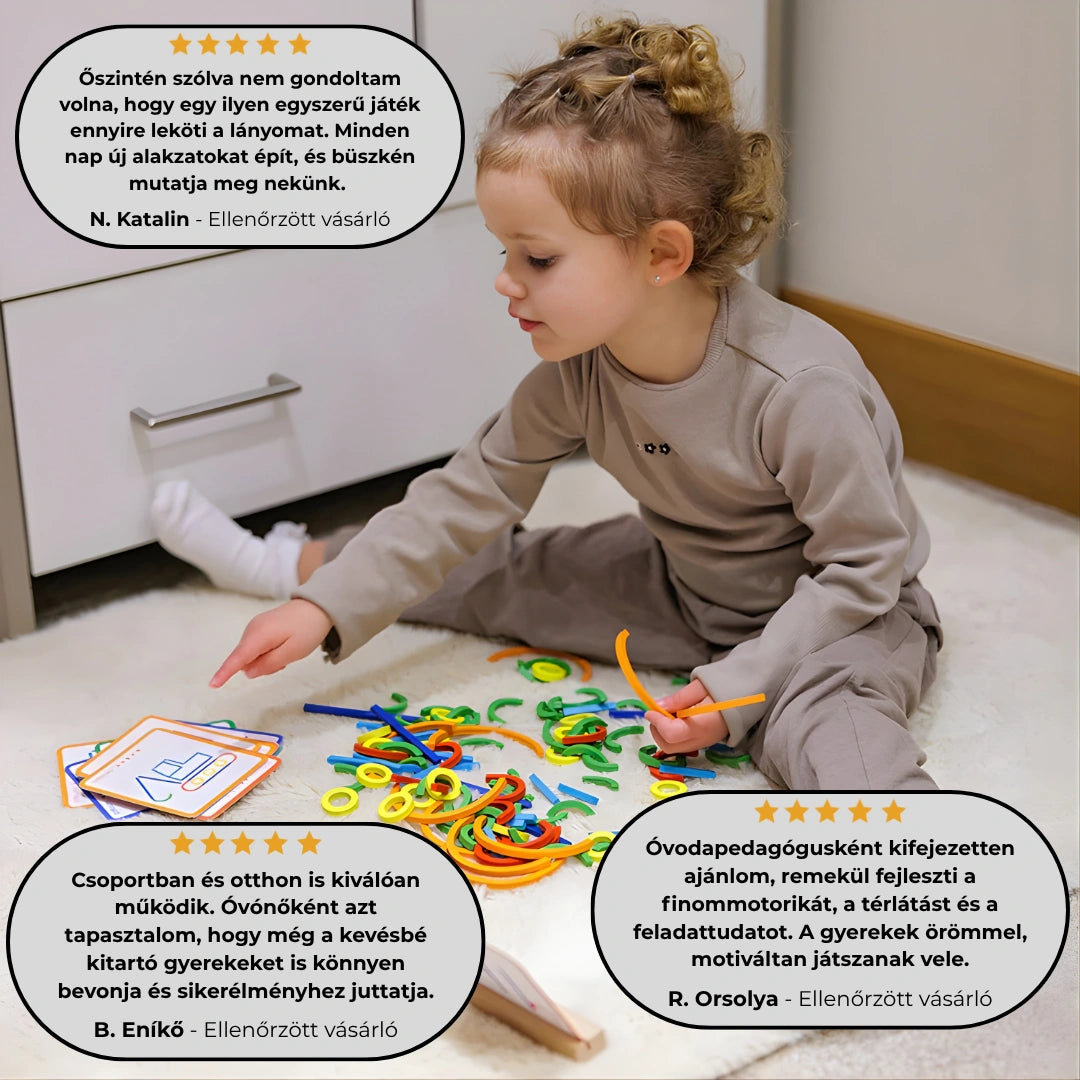 KinderSticks - Montessori Fejlesztő Rudak