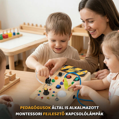 KinderSwitch  - Montessori Fejlesztő Kapcsolólámpák