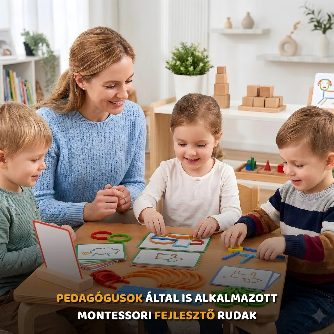 KinderSticks - Montessori Fejlesztő Rudak