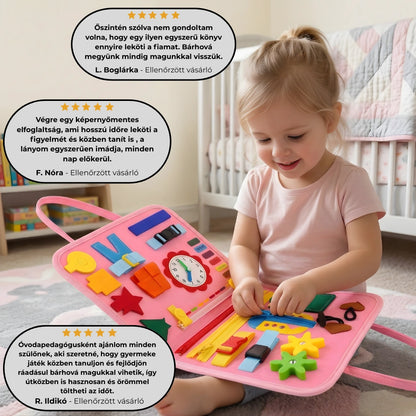 KinderBook - Montessori Fejlesztő Könyv