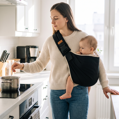 KinderNest – Ergonomikus babahordozó