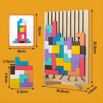 KinderBlocks - Montessori Fejlesztő Fakockák