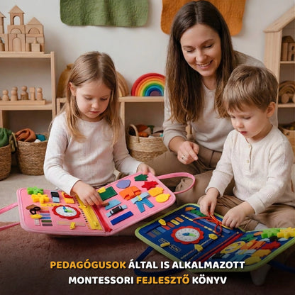 KinderBook - Montessori Fejlesztő Könyv